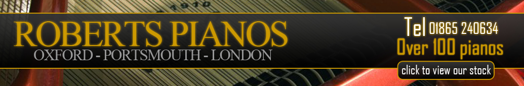 bluthner pianos Roberts Pianos - Stock list: Grand and upright pianos