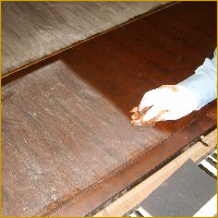 Bluthner Grand piano being repolished, piano restoration, grand and upright pianos, steinway and yamaha pianos