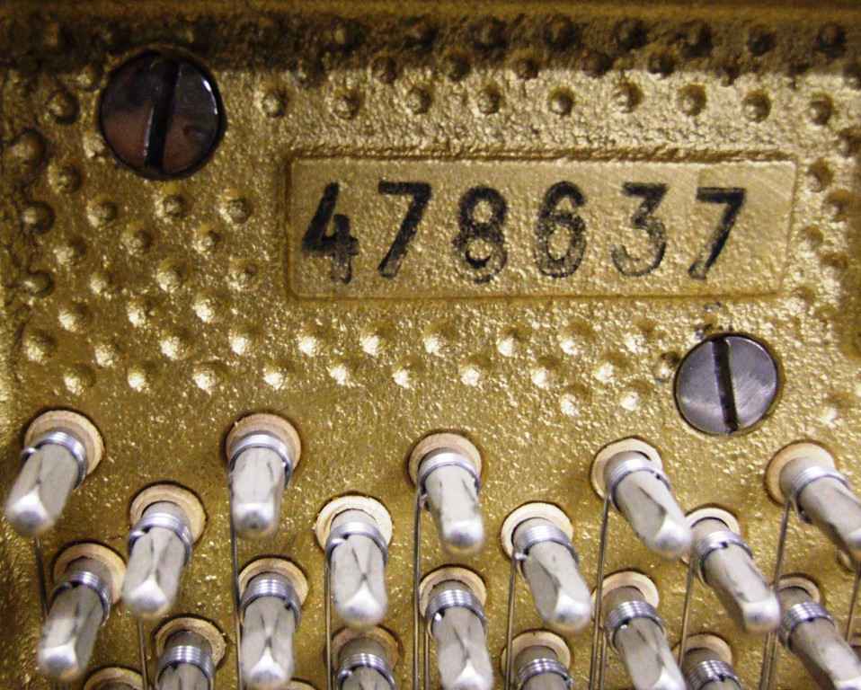 Dating piano by serial number
