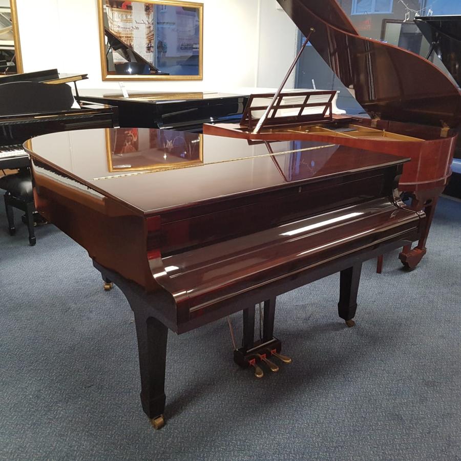 Young Chang G175 grand Piano in bright mahogany – Gallery image – Roberts Pianos Oxford