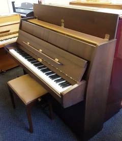 Kemble upright Piano in Mahogany – Inventory thumbnail – Roberts Pianos Oxford