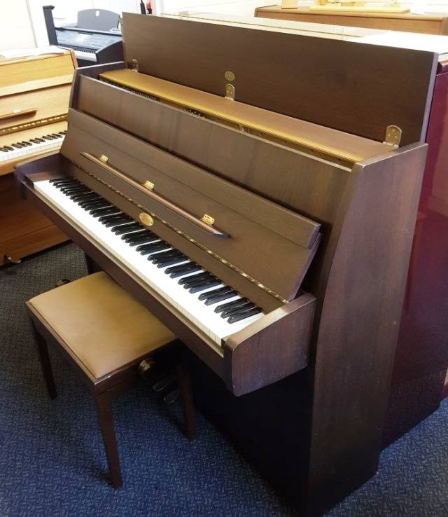 Kemble upright Piano in Mahogany – Inventory thumbnail – Roberts Pianos Oxford