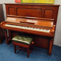 Steinway K upright Piano in mahogany – Inventory thumbnail – Roberts Pianos Oxford