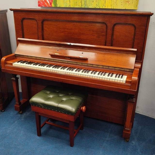 Steinway K upright Piano in mahogany – Inventory thumbnail – Roberts Pianos Oxford