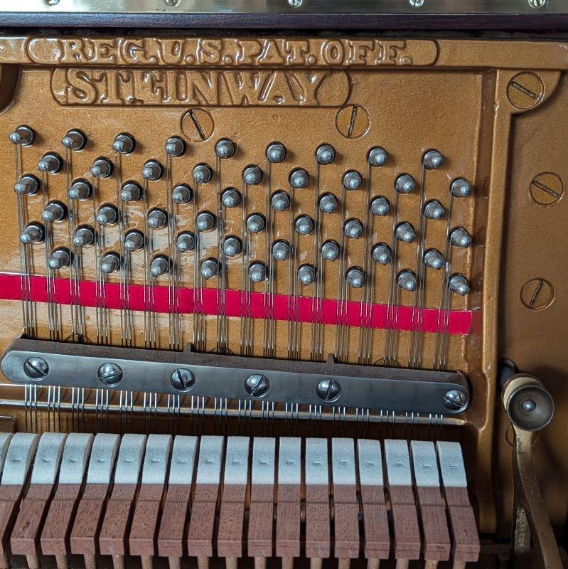 Steinway K upright Piano in Rosewood – Gallery image – Roberts Pianos Oxford