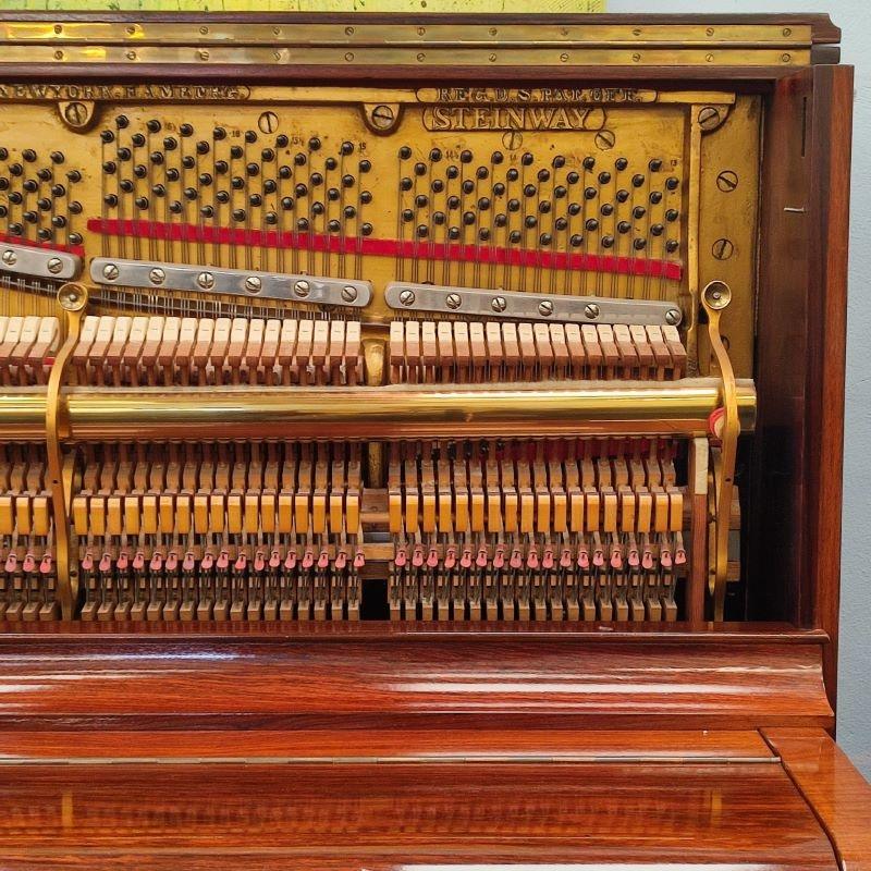 Steinway K upright Piano in mahogany – Gallery image – Roberts Pianos Oxford