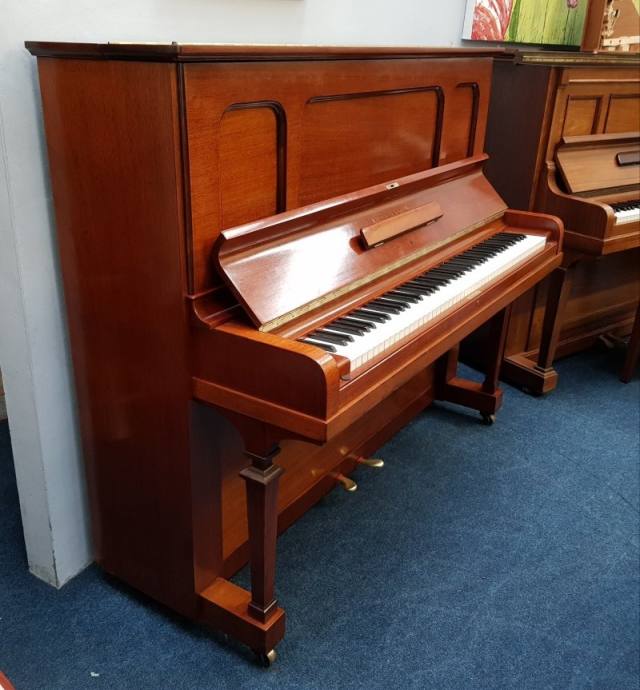 Steinway K upright Piano in mahogany – Inventory thumbnail – Roberts Pianos Oxford