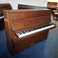 Knight K10 upright Piano in mahogany – Inventory thumbnail – Roberts Pianos Oxford