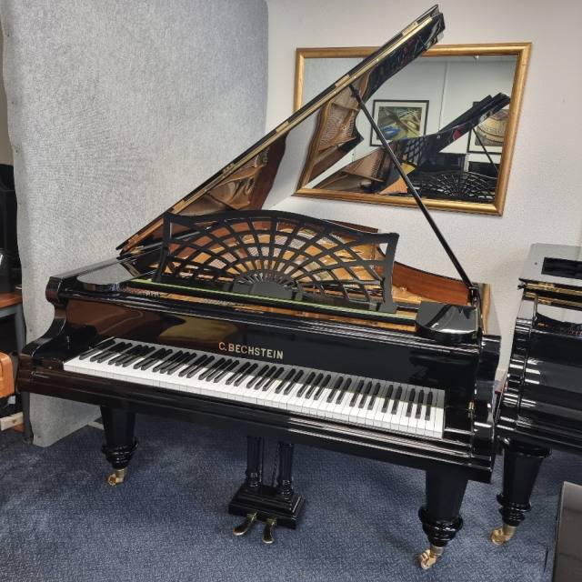 Bechstein III grand Piano in black – Inventory thumbnail – Roberts Pianos Oxford