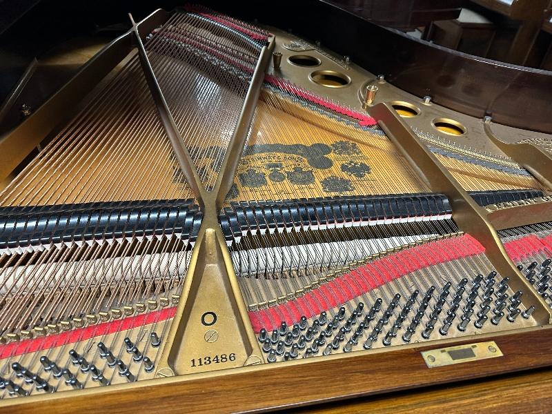 Steinway Model O grand Piano in rosewood – Gallery image – Roberts Pianos Oxford