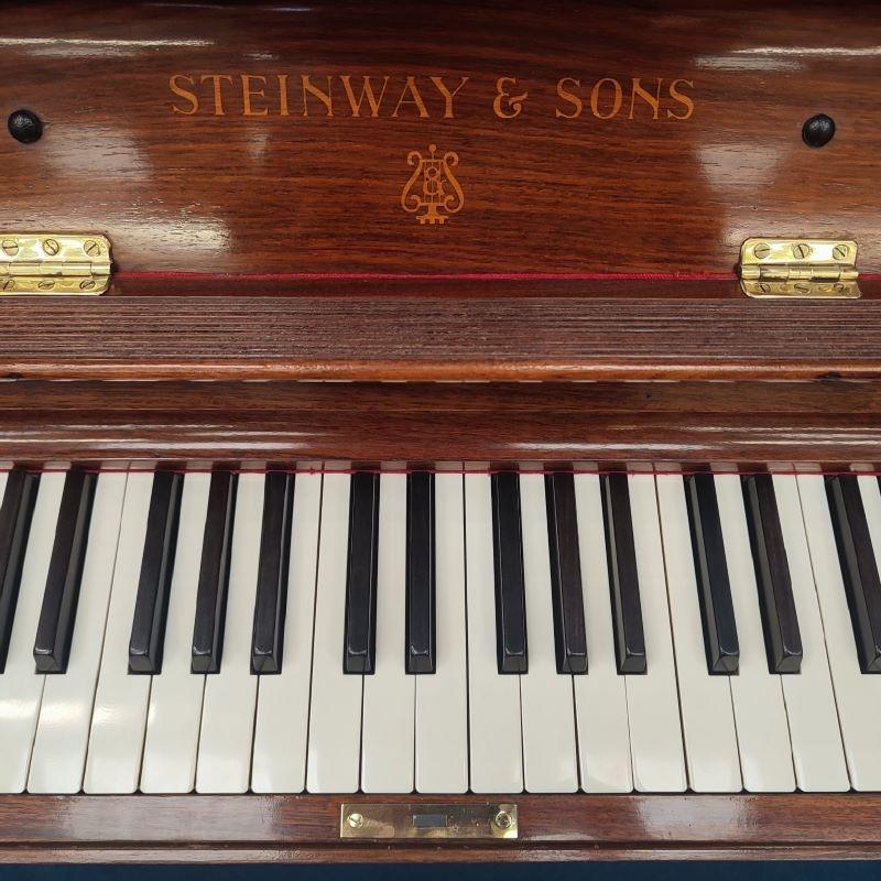 Steinway K upright Piano in mahogany – Gallery image – Roberts Pianos Oxford