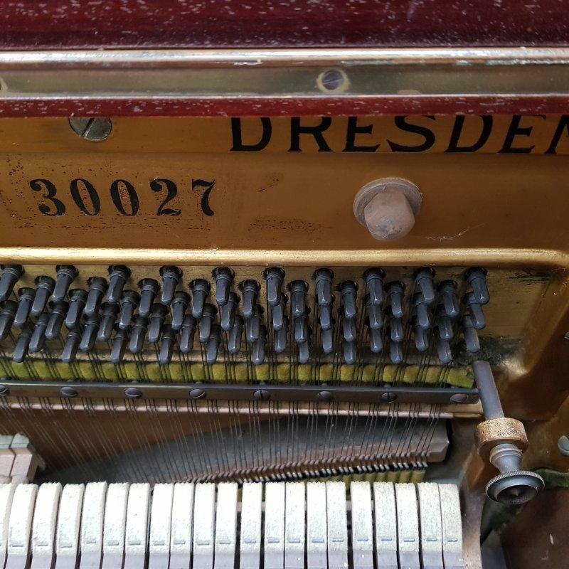 Kaps 135 upright Piano in mahogany/rosewood – Gallery image – Roberts Pianos Oxford