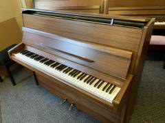 Knight K10 upright Piano in mahogany – Inventory thumbnail – Roberts Pianos Oxford