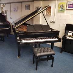 Yamaha CF concert grand Piano in bright black – Inventory thumbnail – Roberts Pianos Oxford
