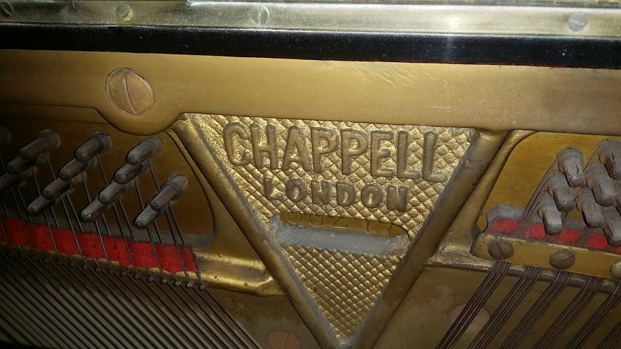 Chappell upright Piano in mahogany – Gallery image – Roberts Pianos Oxford