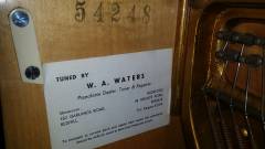 Grotrian Steinweg 120 upright Piano in Mahogany – Inventory thumbnail – Roberts Pianos Oxford