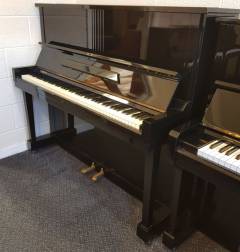 Kawai K8 upright Piano in Bright black – Inventory thumbnail – Roberts Pianos Oxford