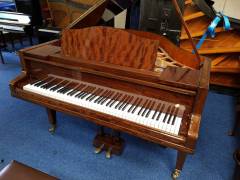 Bluthner Style IV grand Piano in Walnut/mahogany – Inventory thumbnail – Roberts Pianos Oxford