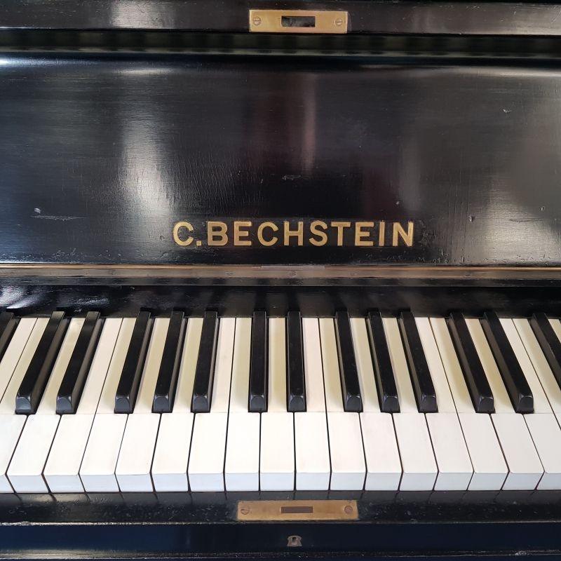 Bechstein 10 upright Piano in Black – Gallery image – Roberts Pianos Oxford