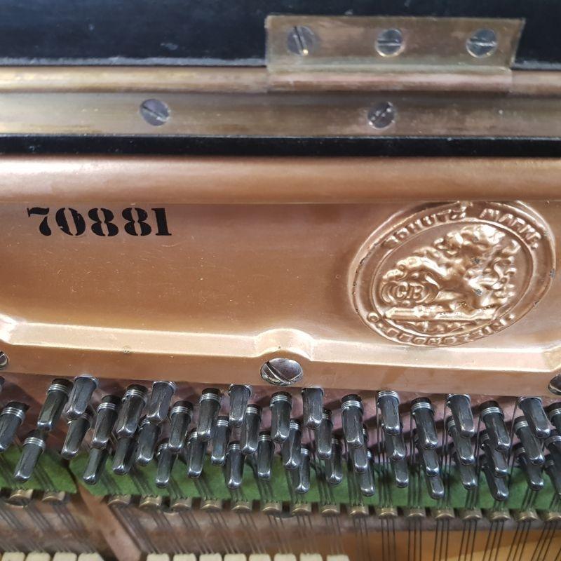Bechstein 10 upright Piano in Black – Gallery image – Roberts Pianos Oxford