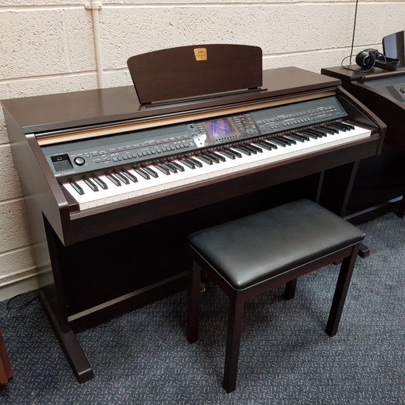 Yamaha CVP-401 digital Piano in rosewood – Featured image – Roberts Pianos Oxford