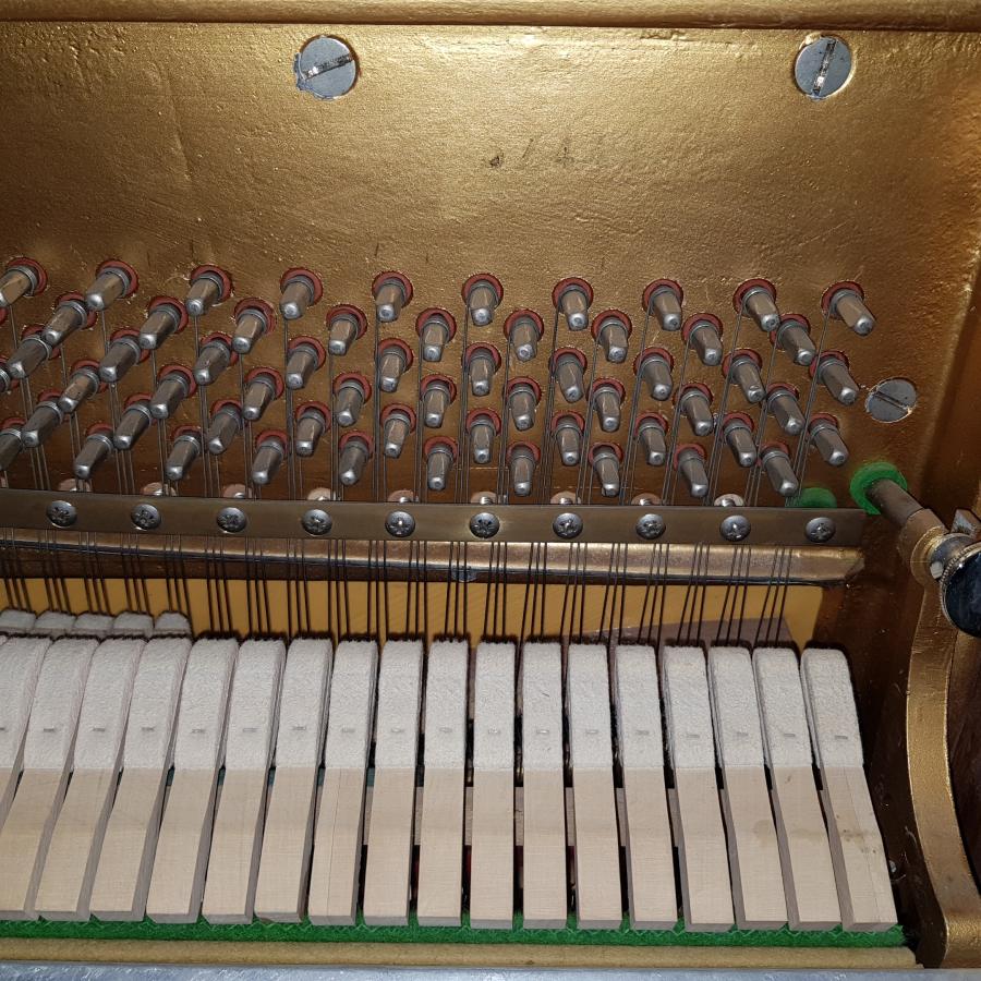 Knight K10 upright Piano in teak – Gallery image – Roberts Pianos Oxford