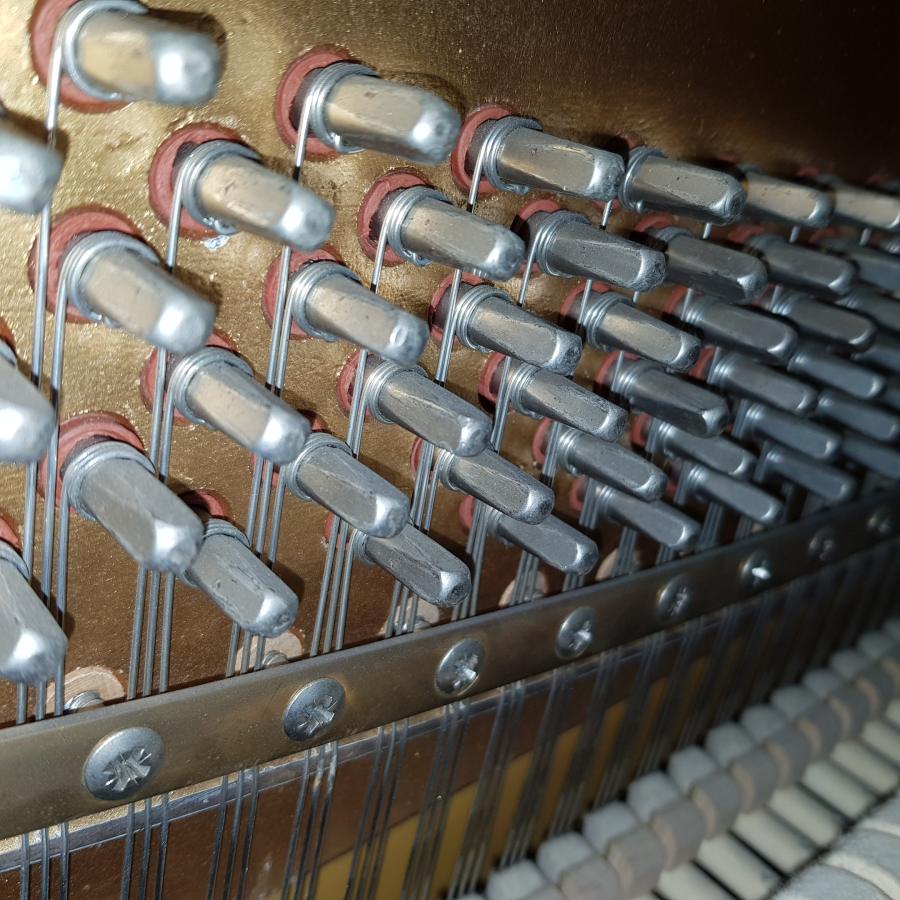 Knight K10 upright Piano in teak – Gallery image – Roberts Pianos Oxford