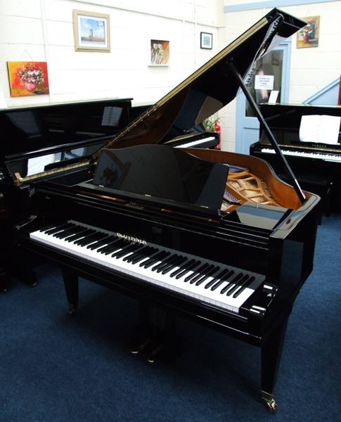 Bluthner Style IV grand Piano in bright black – Inventory thumbnail – Roberts Pianos Oxford