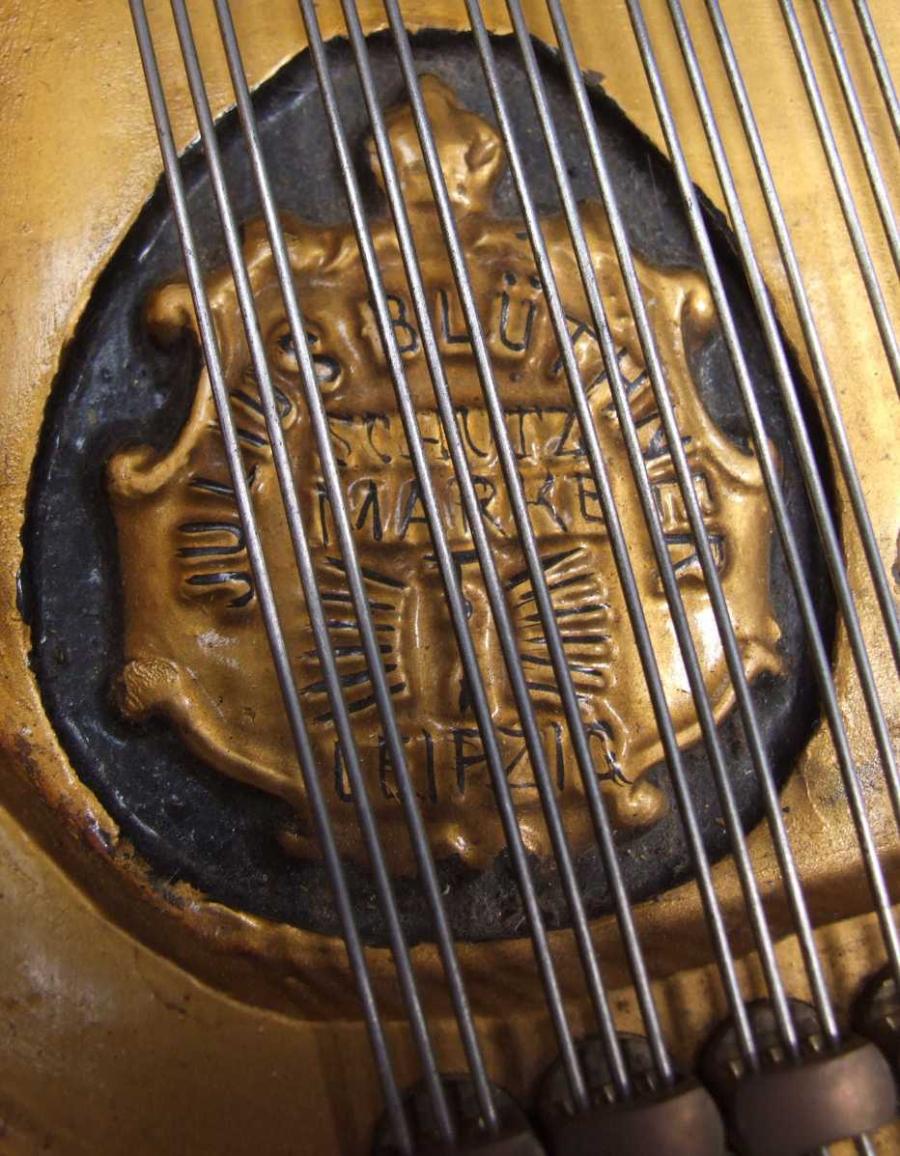 Bluthner style IVa Aliquot grand Piano in mahogany – Gallery image – Roberts Pianos Oxford