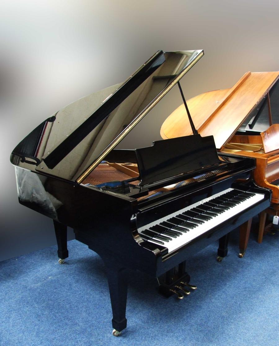 Kawai KG-1C grand Piano in black polyester – Featured image – Roberts Pianos Oxford