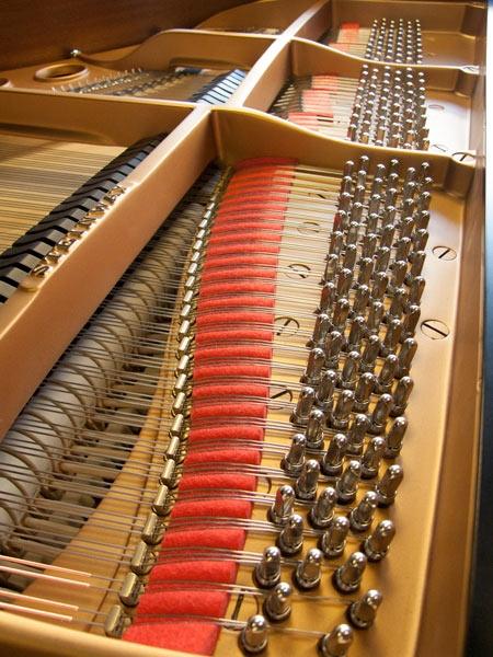 Steinway M grand Piano in bright black – Gallery image – Roberts Pianos Oxford