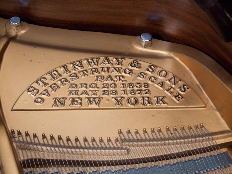 Steinway O grand Piano in rosewood – Gallery image – Roberts Pianos Oxford