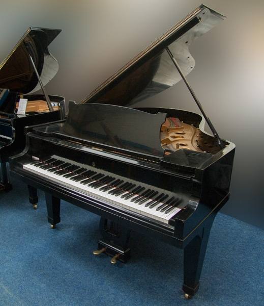 Steinway OP grand Piano in black french polish – Inventory thumbnail – Roberts Pianos Oxford