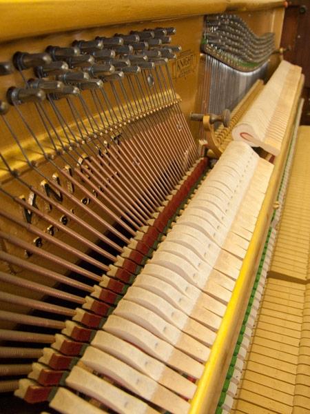 Knight American Style K10 upright Piano in mahogany – Gallery image – Roberts Pianos Oxford