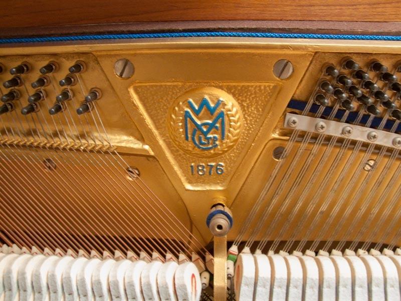 Welmar upright Piano in rosewood – Gallery image – Roberts Pianos Oxford