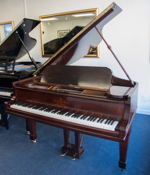 Steinway O grand Piano in rosewood – Inventory thumbnail – Roberts Pianos Oxford