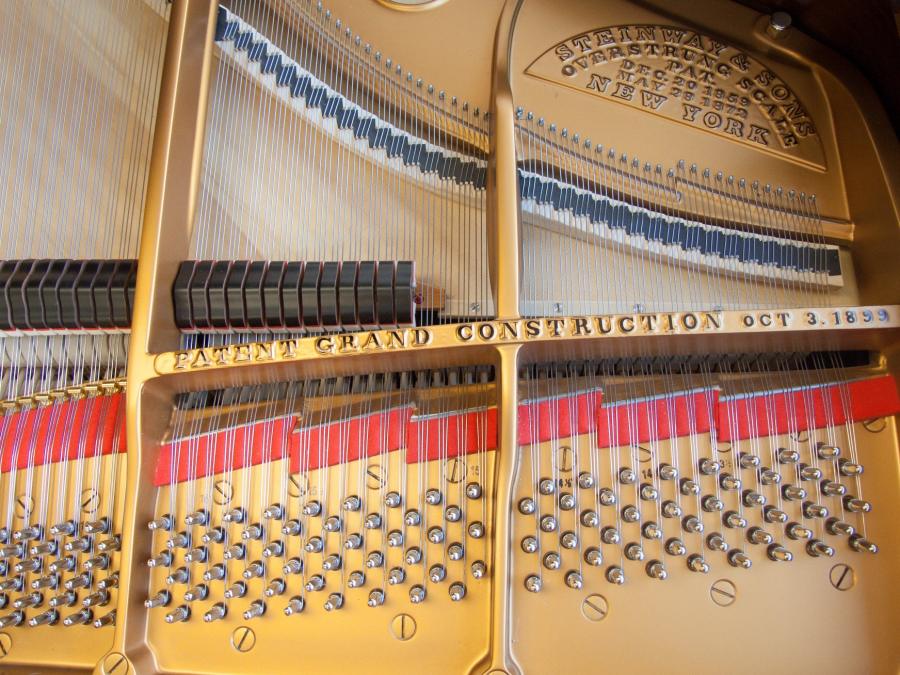 Steinway O grand Piano in rosewood – Gallery image – Roberts Pianos Oxford