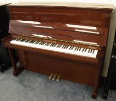 Bechstein 124 Classic upright Piano in Mahogany Polyester – Inventory thumbnail – Roberts Pianos Oxford