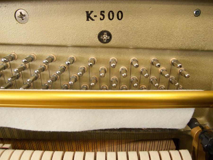 Kawai K500 upright Piano in bright black – Gallery image – Roberts Pianos Oxford