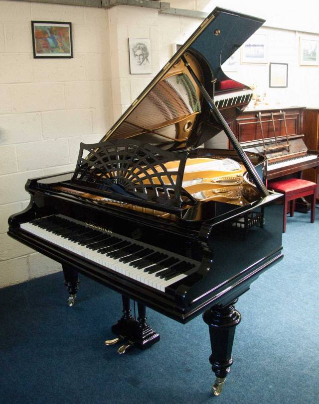 Bechstein V (B style) grand Piano in black polyester – Inventory thumbnail – Roberts Pianos Oxford