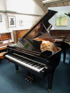 Steinway O grand Piano in black polyester – Inventory thumbnail – Roberts Pianos Oxford