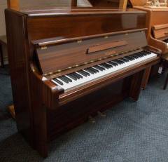 Welmar upright Piano in teak – Inventory thumbnail – Roberts Pianos Oxford