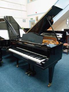 Bluthner style IV grand Piano in bright-black – Inventory thumbnail – Roberts Pianos Oxford