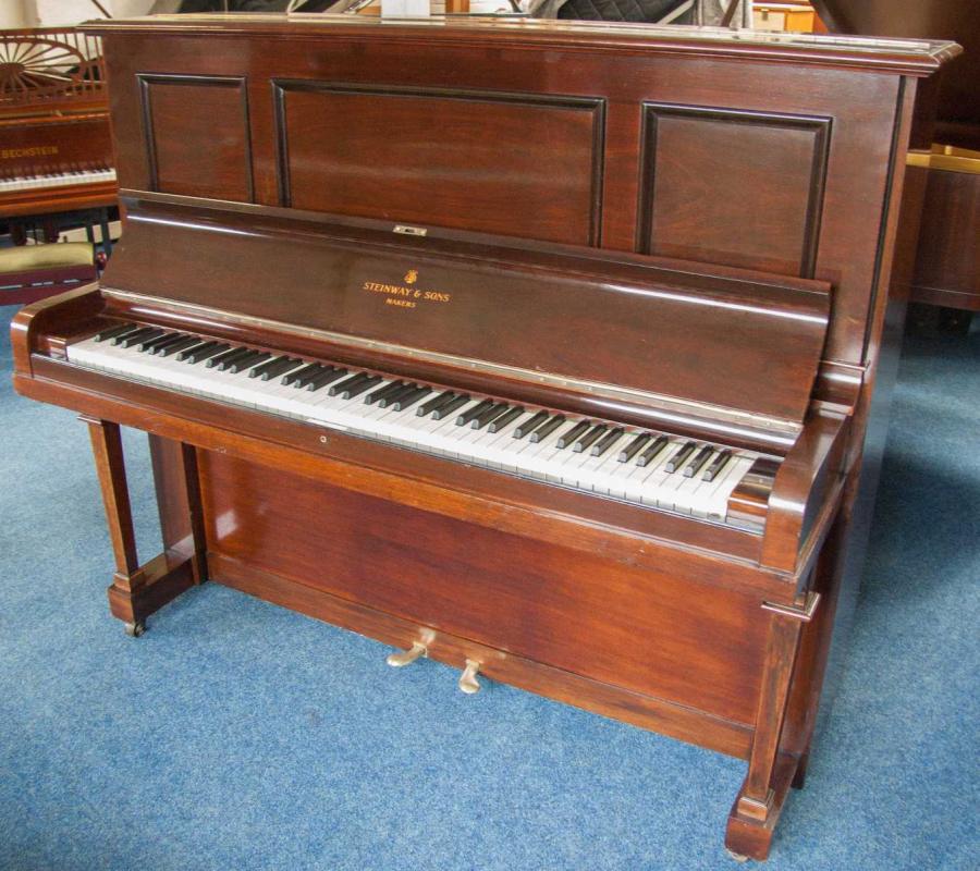 Steinway Vertegrand upright Piano in rosewood – Gallery image – Roberts Pianos Oxford