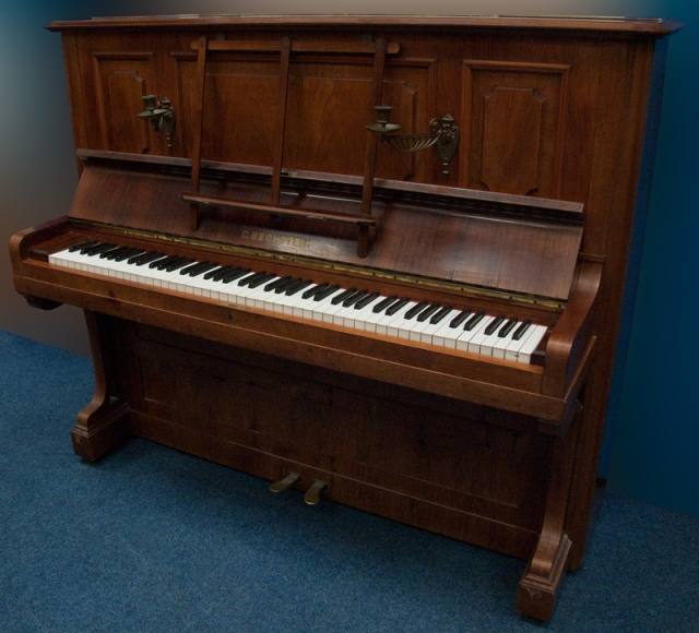 Bechstein model 8 upright Piano in Rosewood – Inventory thumbnail – Roberts Pianos Oxford