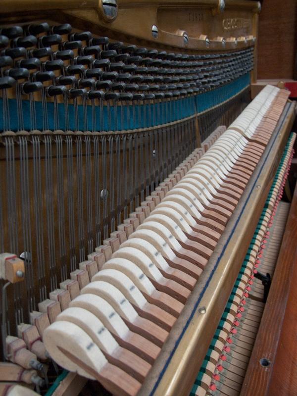 Bechstein model 8 upright Piano in Rosewood – Gallery image – Roberts Pianos Oxford