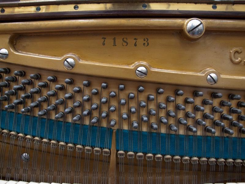 Bechstein model 8 upright Piano in Rosewood – Gallery image – Roberts Pianos Oxford