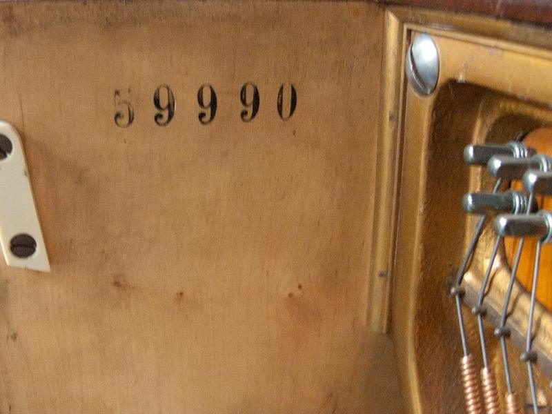 Grotrian Steinweg 120 upright Piano in mahogany – Gallery image – Roberts Pianos Oxford