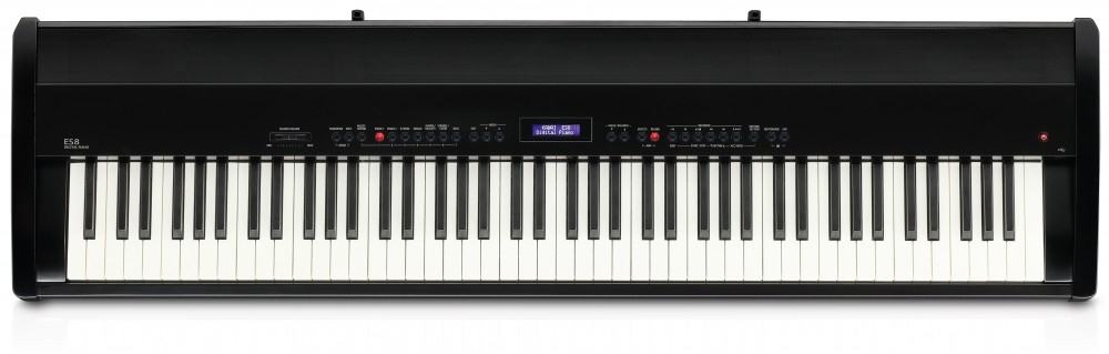 Kawai ES 8 digital Piano in metalic black – Featured image – Roberts Pianos Oxford