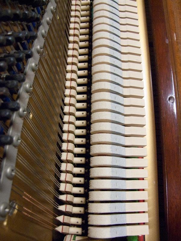Welmar upright Piano in mahogany – Gallery image – Roberts Pianos Oxford
